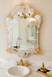 French Country Master Bath Mirror